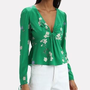Intermix Andrea printed top